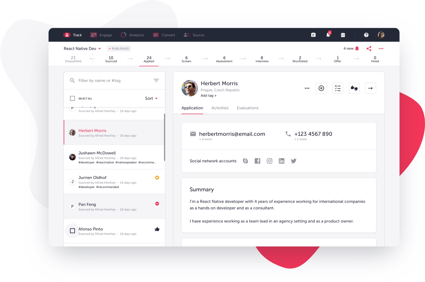 TalentLyft Applicant Tracking System